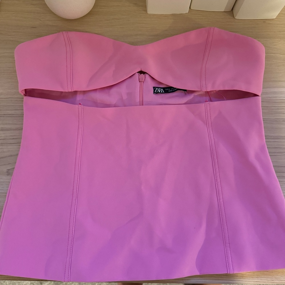 Zara cut-out top